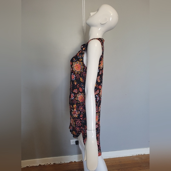 Nanette Lepore Floral High Low Mini Dress, VGUC, Size M - Picture 3 of 8